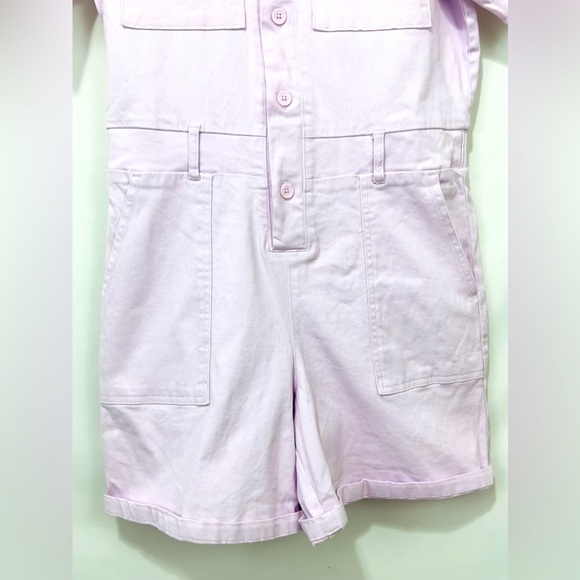 Pride Utility Rper Light Lilac Button Up Size XS - Picture 3 of 8